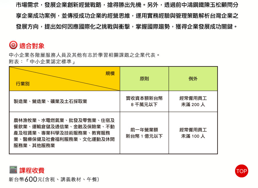 教您在多變的環境中，發展企業創新經營戰略，搶得勝出先機