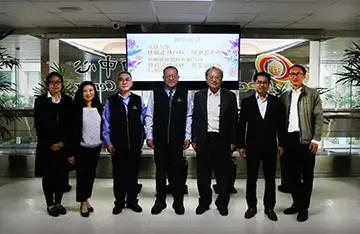 交通大學「林健正」執行長與智聯服務股份有限公司「韓政達」總經理蒞臨本中心洽談AI業務相關合作