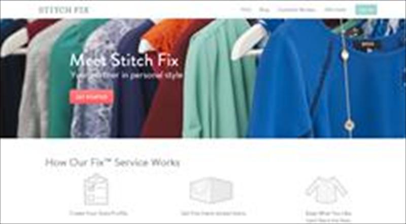 購物網站Stitch Fix-讓大數據當專屬時尚顧問
