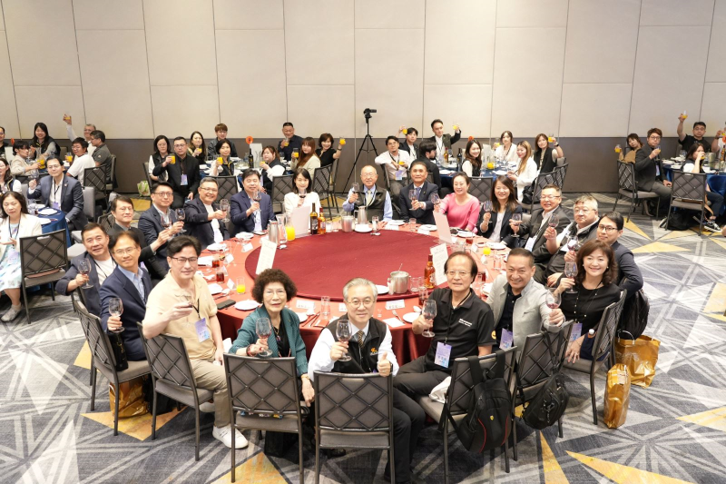 晚宴貴賓雲集，互動交流熱絡