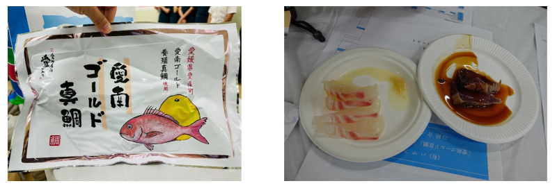 圖6品牌-愛南金鯛                圖7 學生創意料理